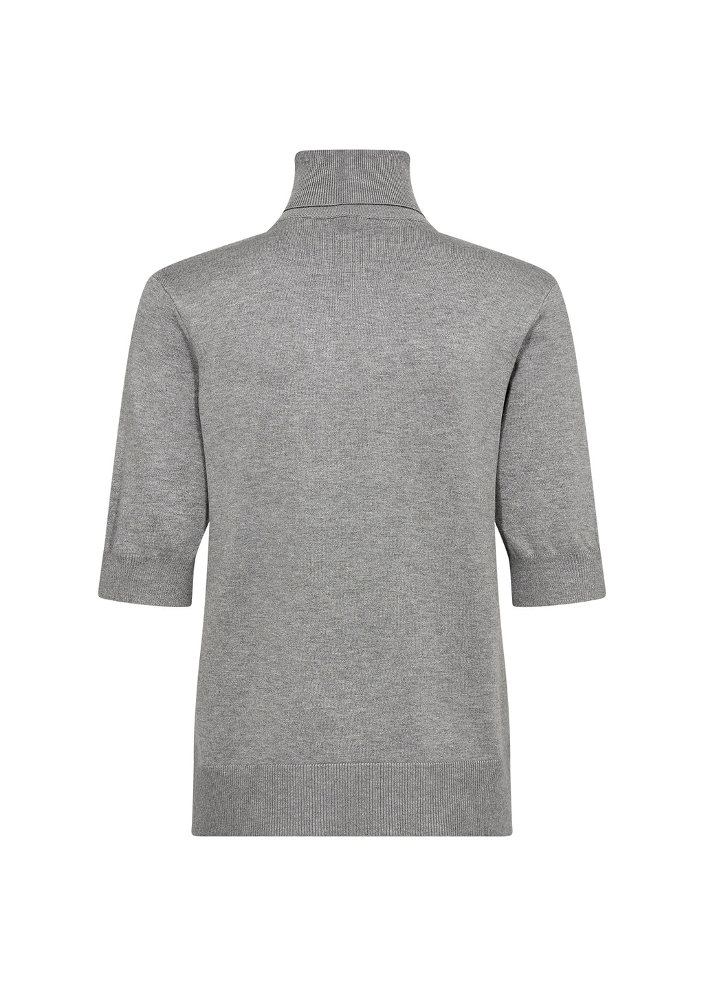 Short Sleeve Turtleneck Top