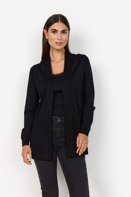 Dollie Open Front Mid Length Cardigan