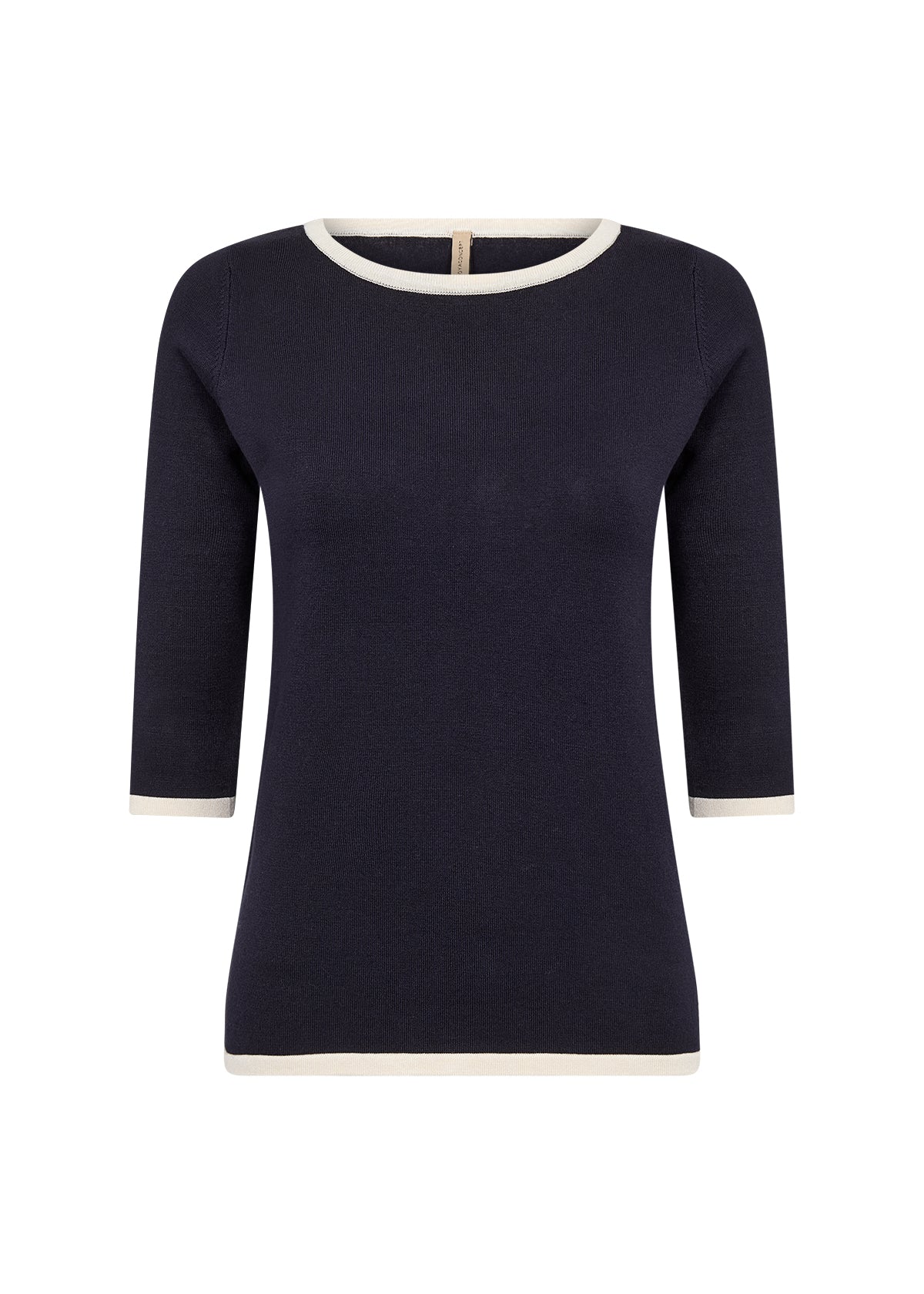Dollie Contrast Trim Knit Pullover