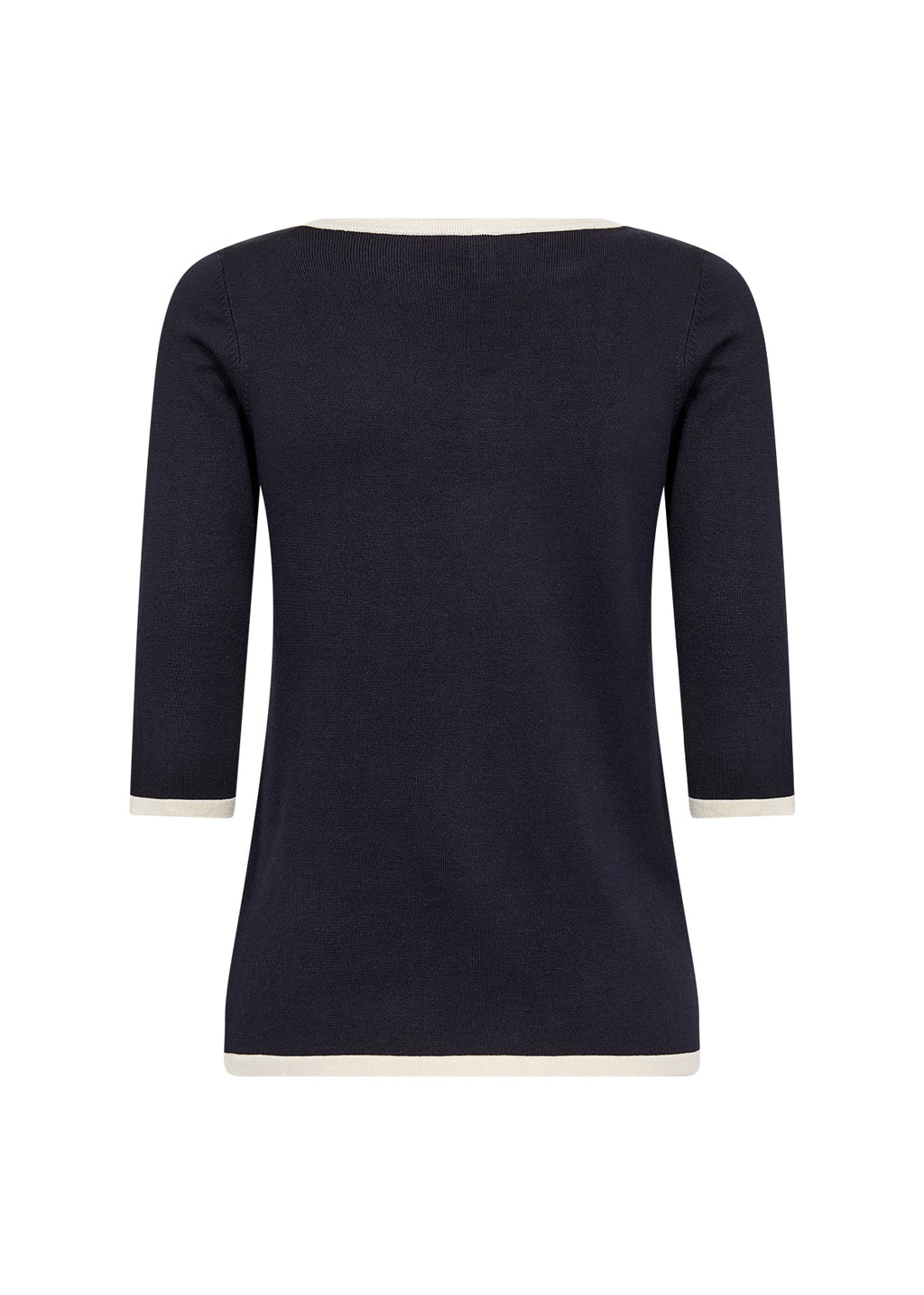 Dollie Contrast Trim Knit Pullover