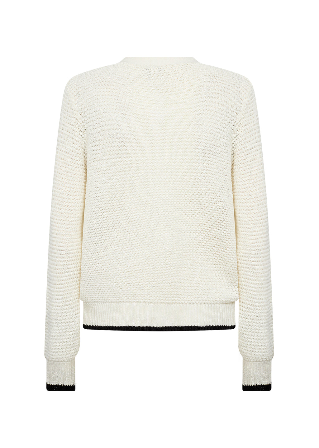 Perry Contrast Cuff Cardigan