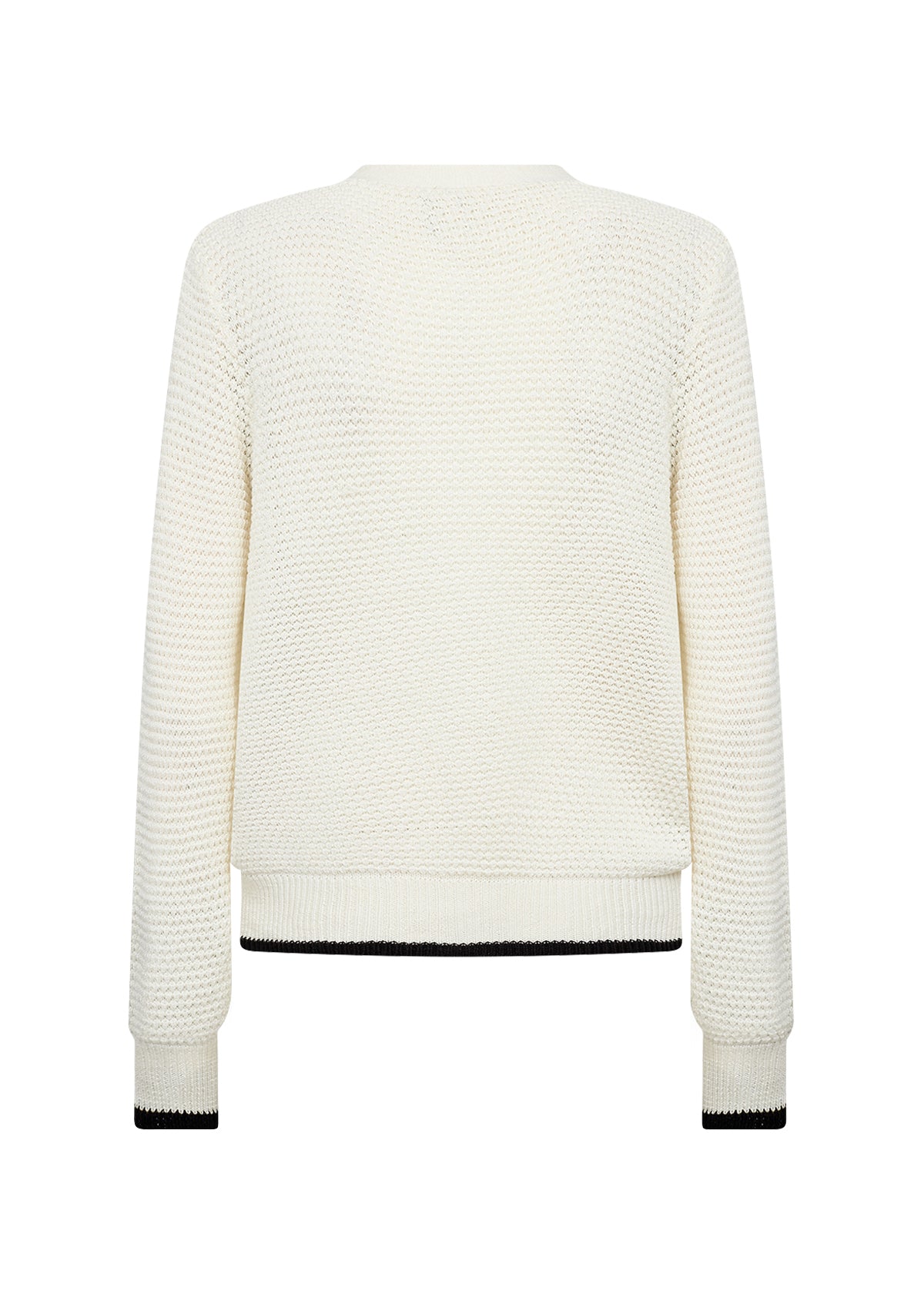 Perry Contrast Cuff Cardigan