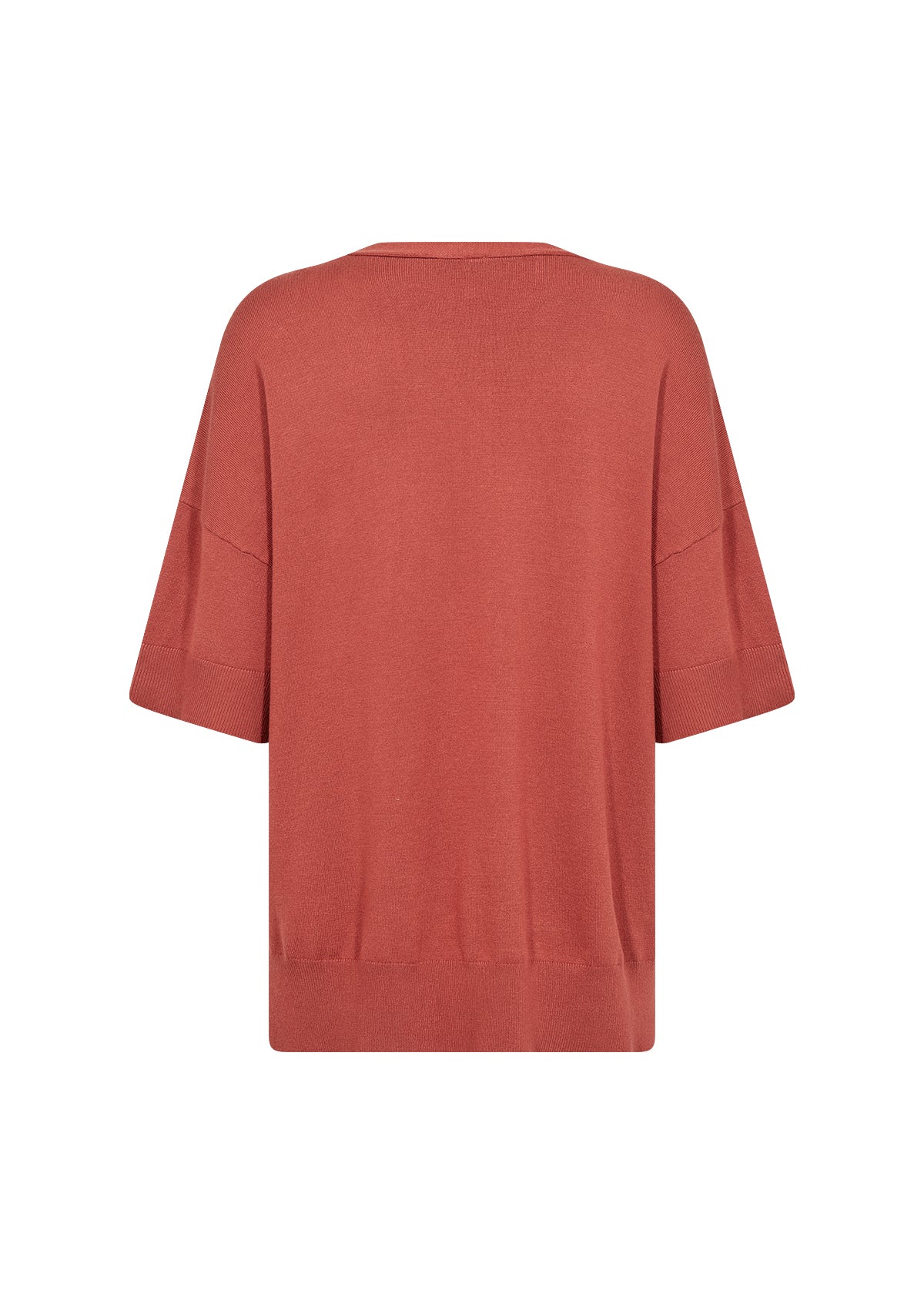 Dollie Ribbed Detail V-Neck Top