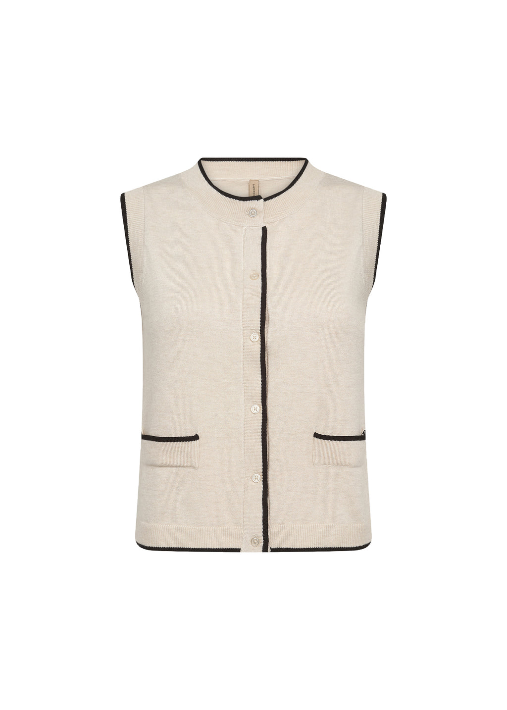 Dollie Contrast Trim Waistcoat