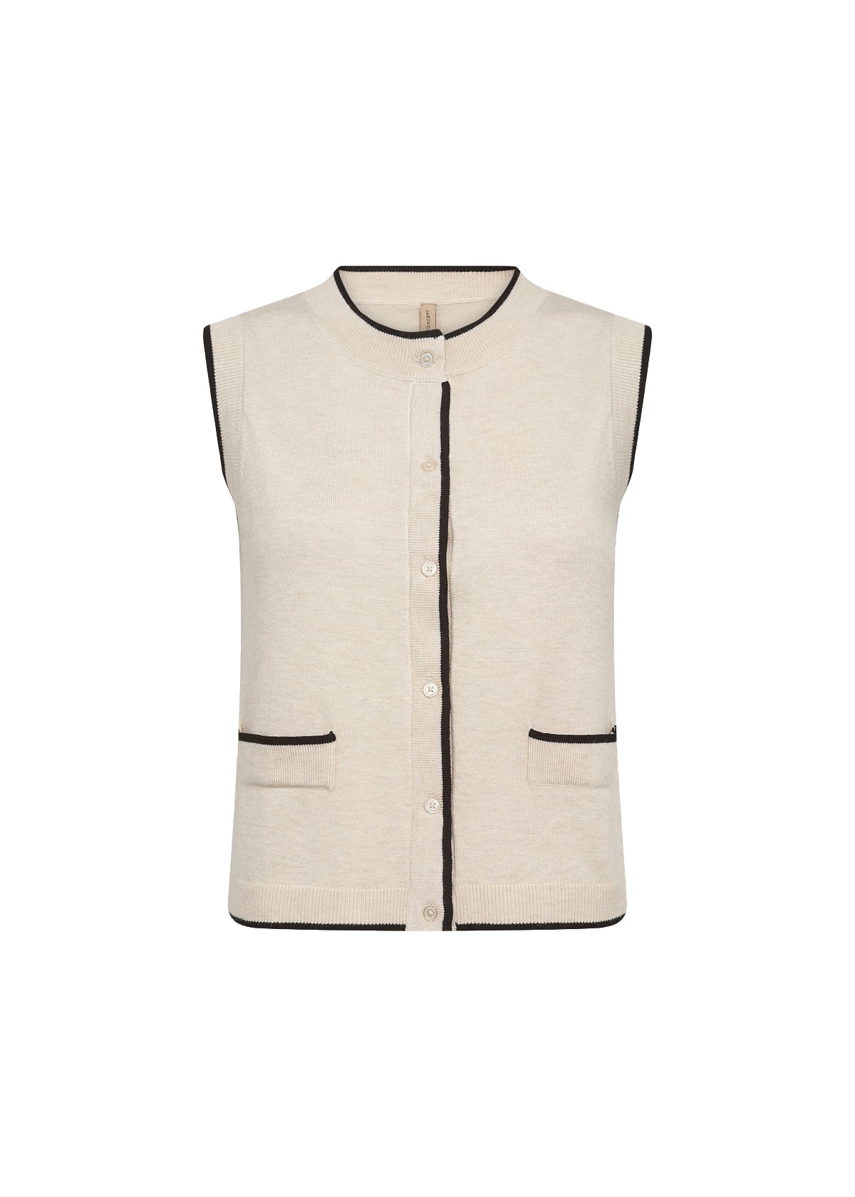 Dollie Contrast Trim Waistcoat