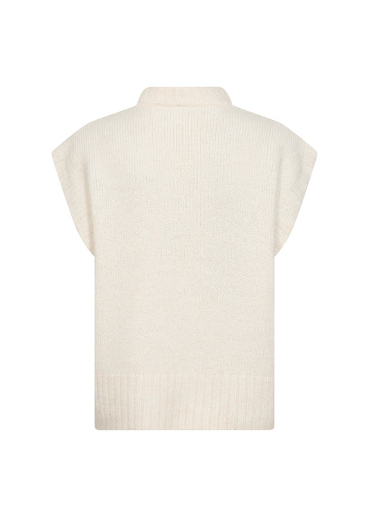 Gunna Ribbed Hem Sweater Vest