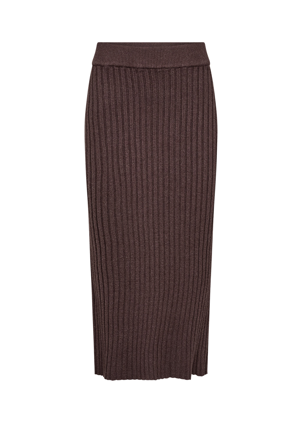 Kanita Ribbed Knit Midi Skirt
