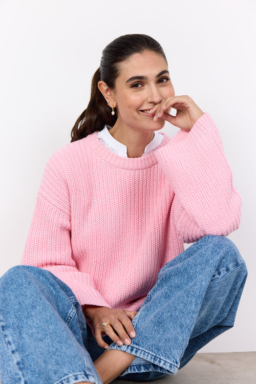Remone Chunky Knit Pullover Sweater