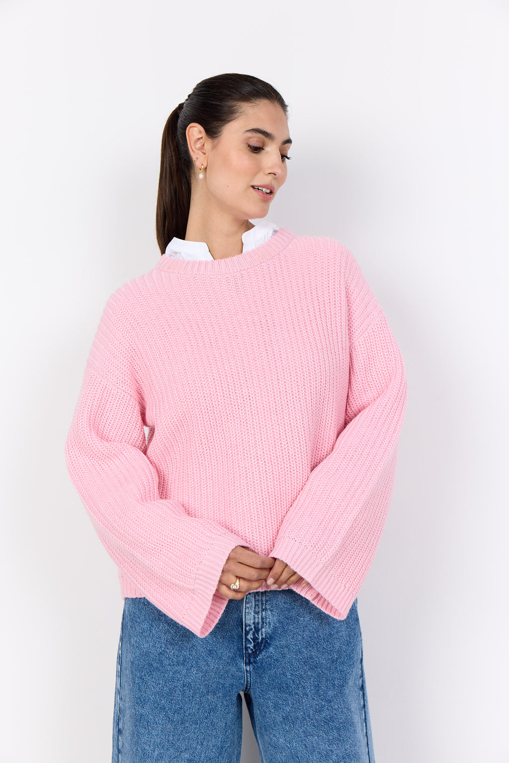 Remone Chunky Knit Pullover Sweater