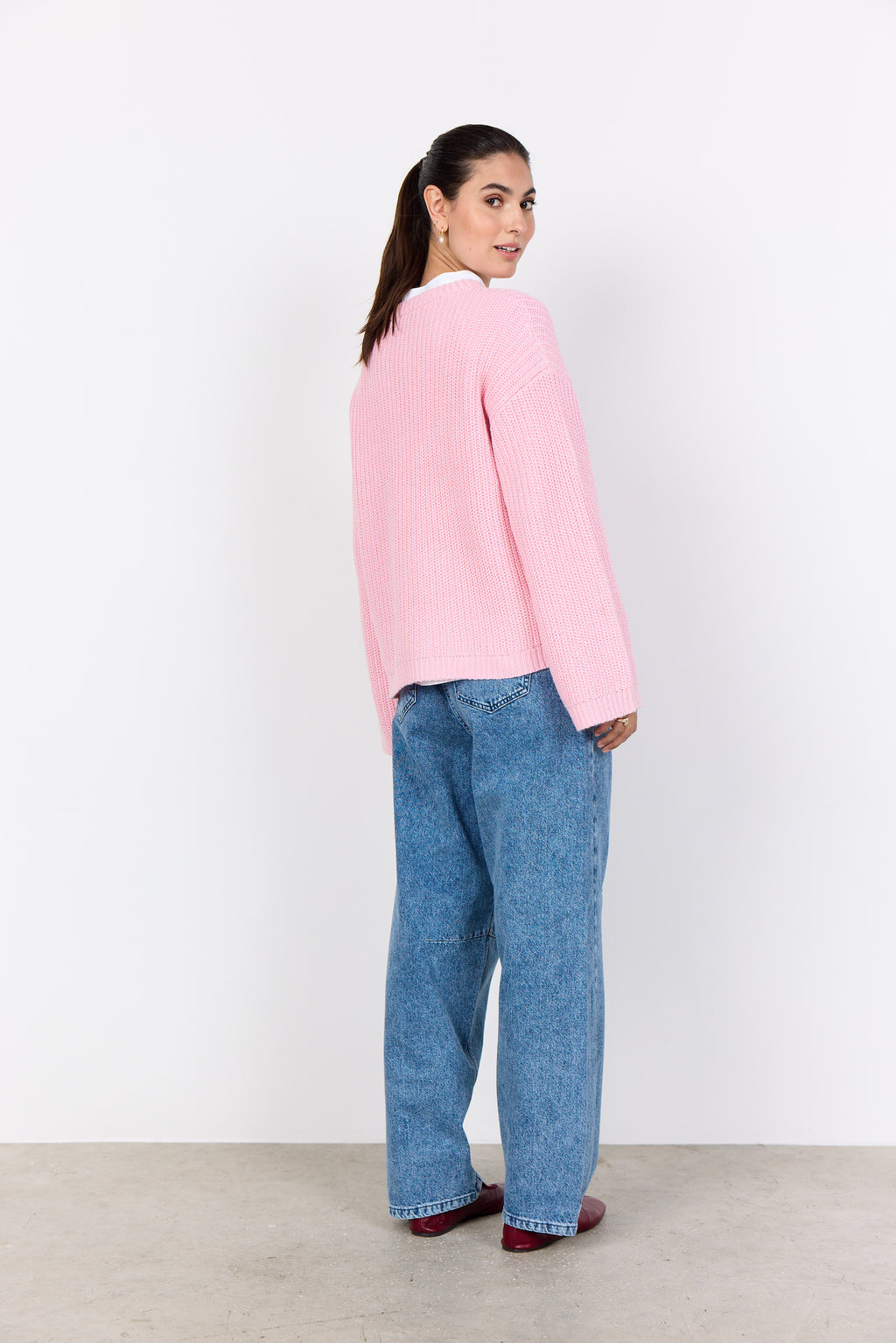 Remone Chunky Knit Pullover Sweater