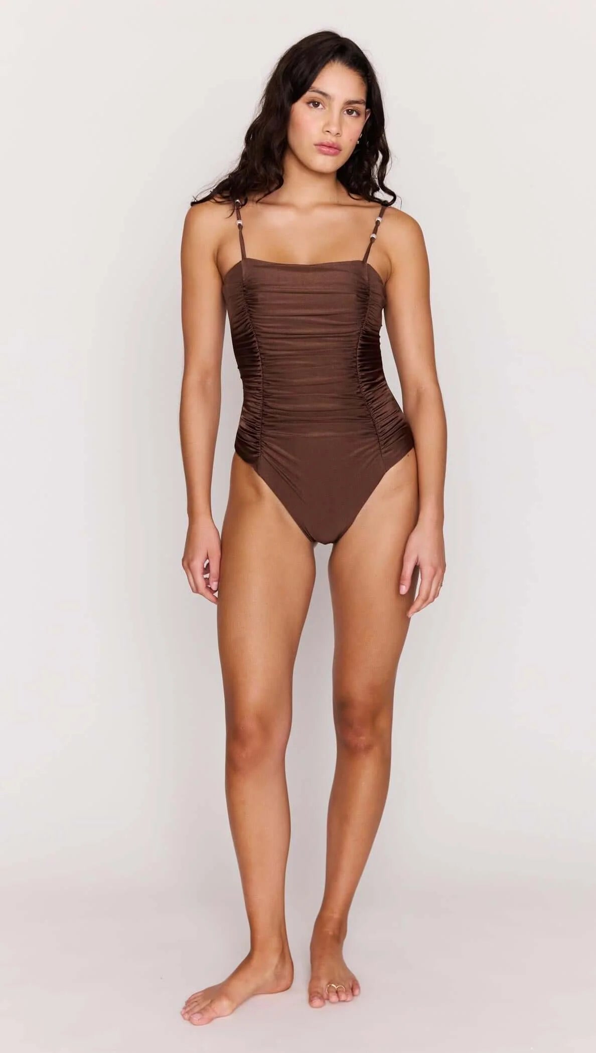 Sienna Ruched One-Piece Swimsuit