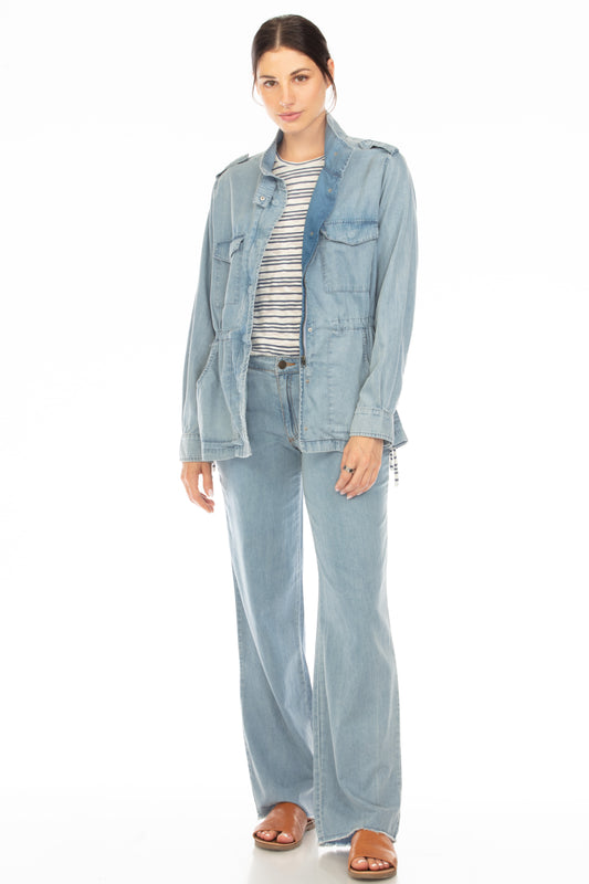Denim Utility Jacket