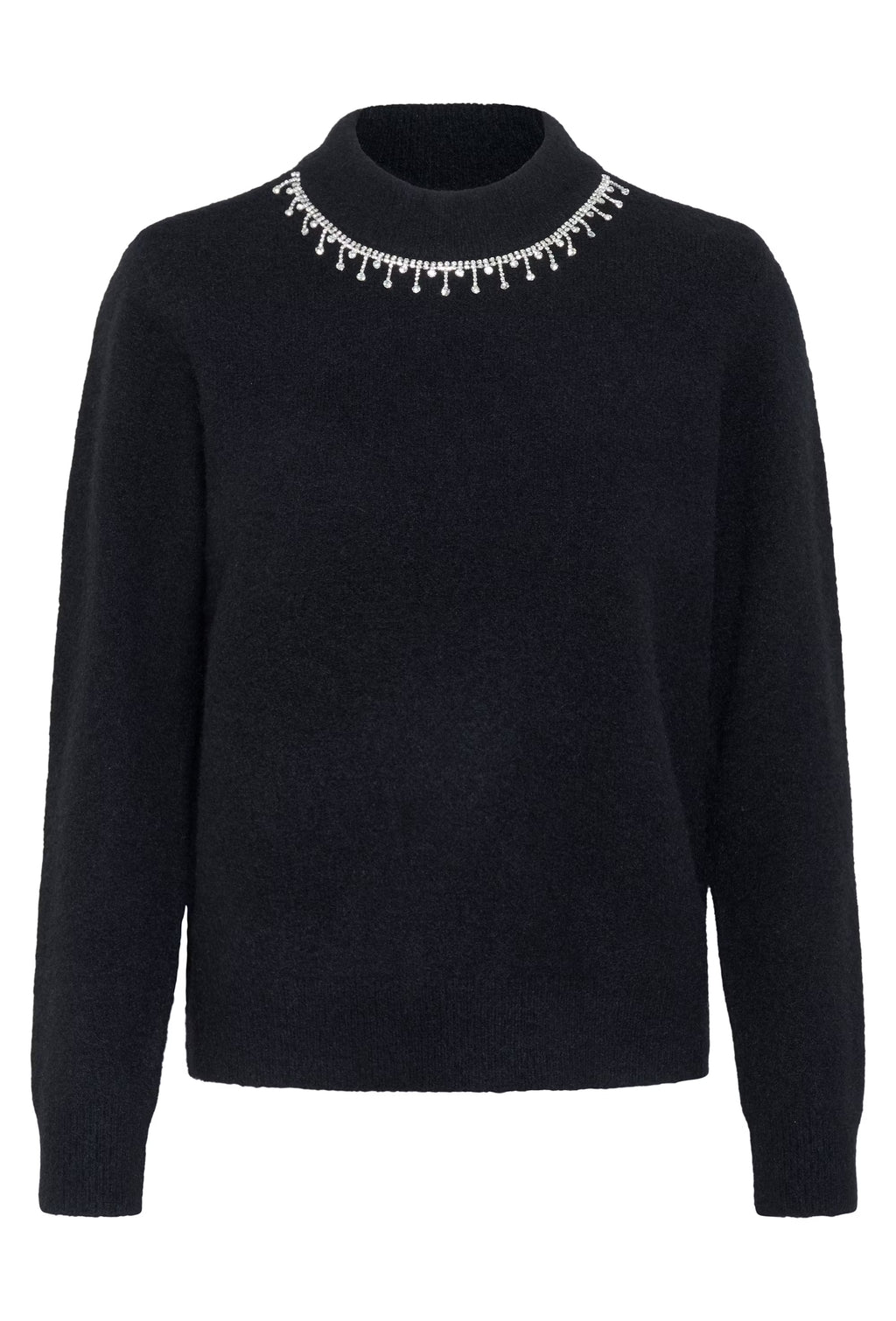Roxy Gemstone Collar Pullover