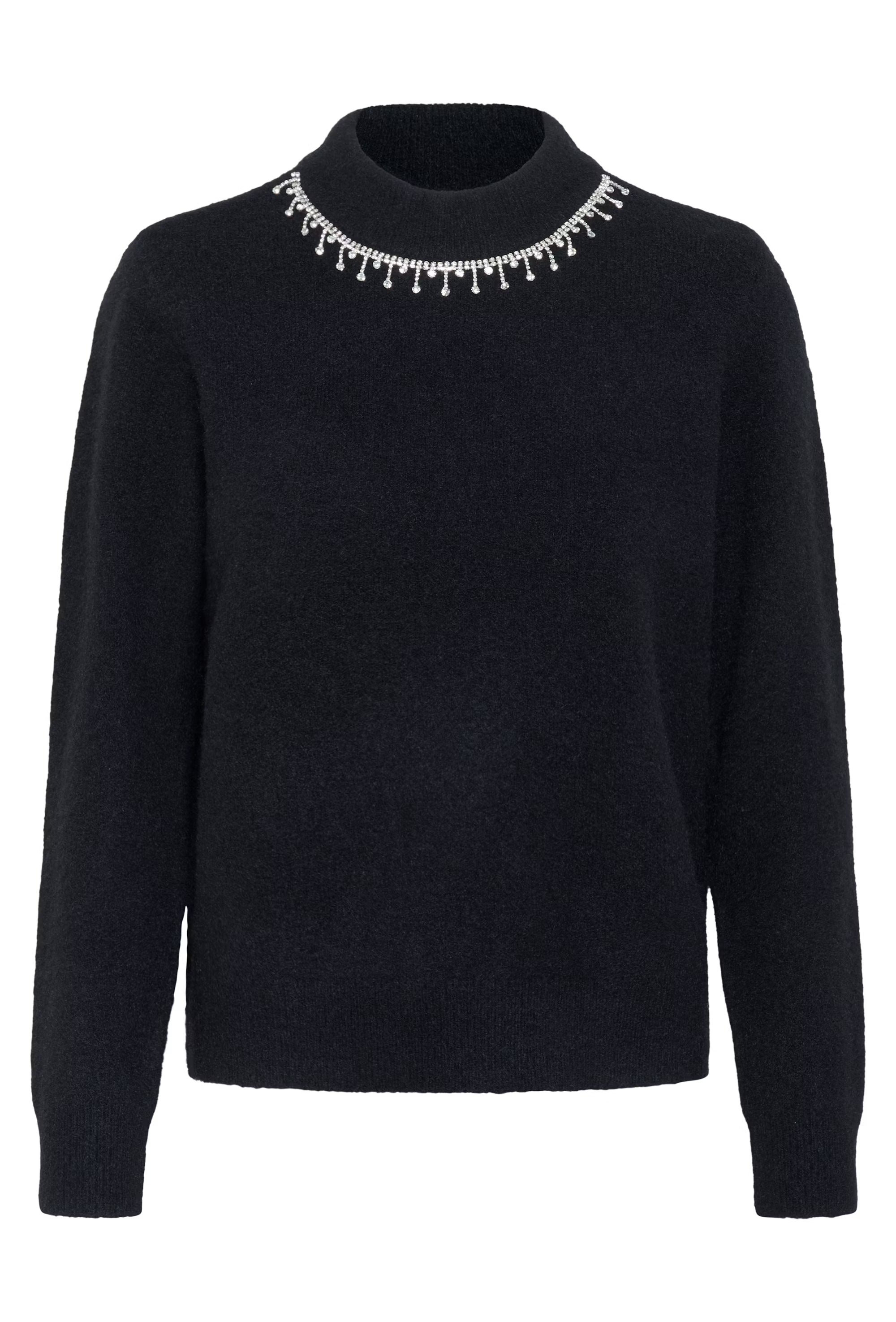 Roxy Gemstone Collar Pullover