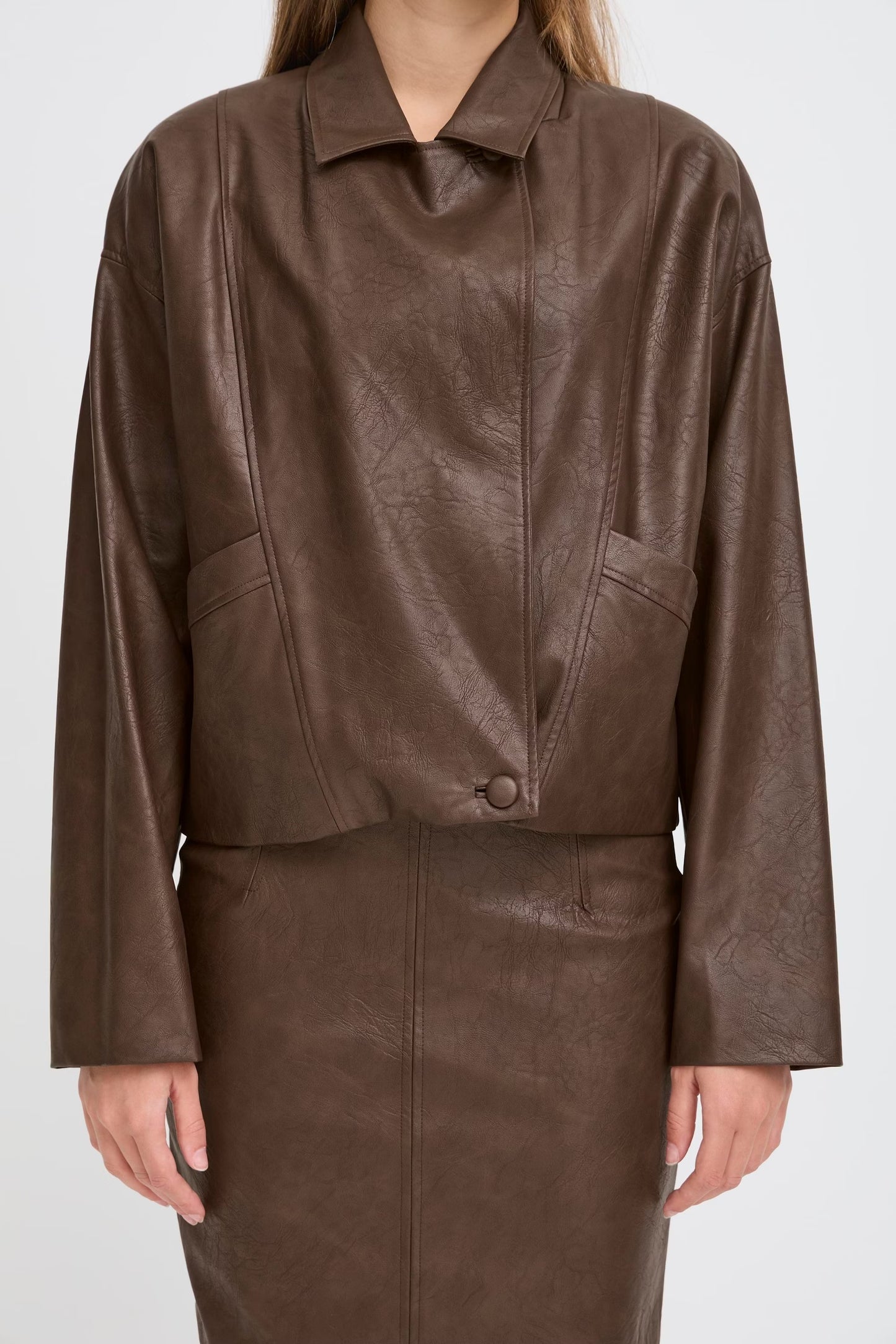 Kilavi Faux Leather Jacket