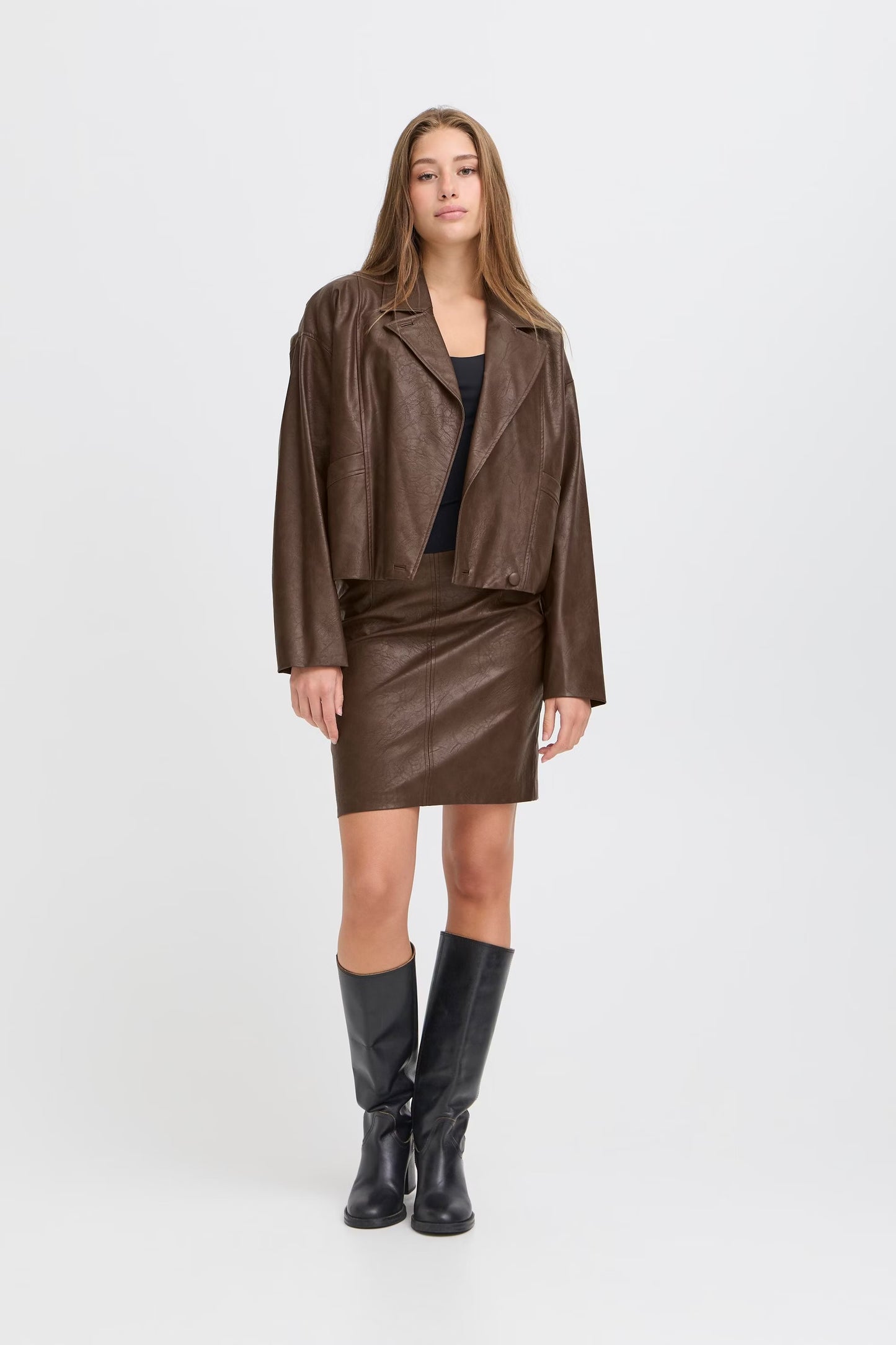 Kilavi Faux Leather Jacket