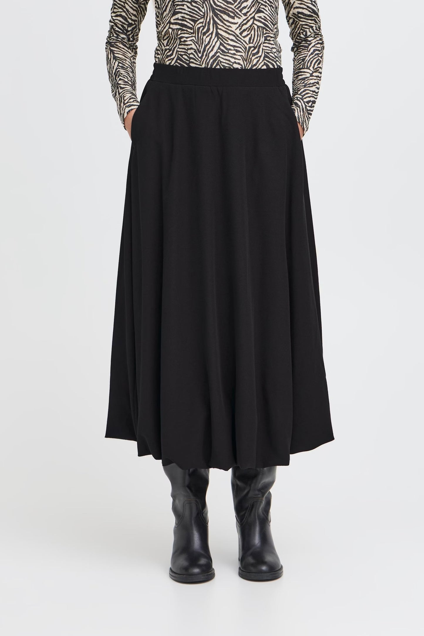 Lirina Bubble Midi Skirt