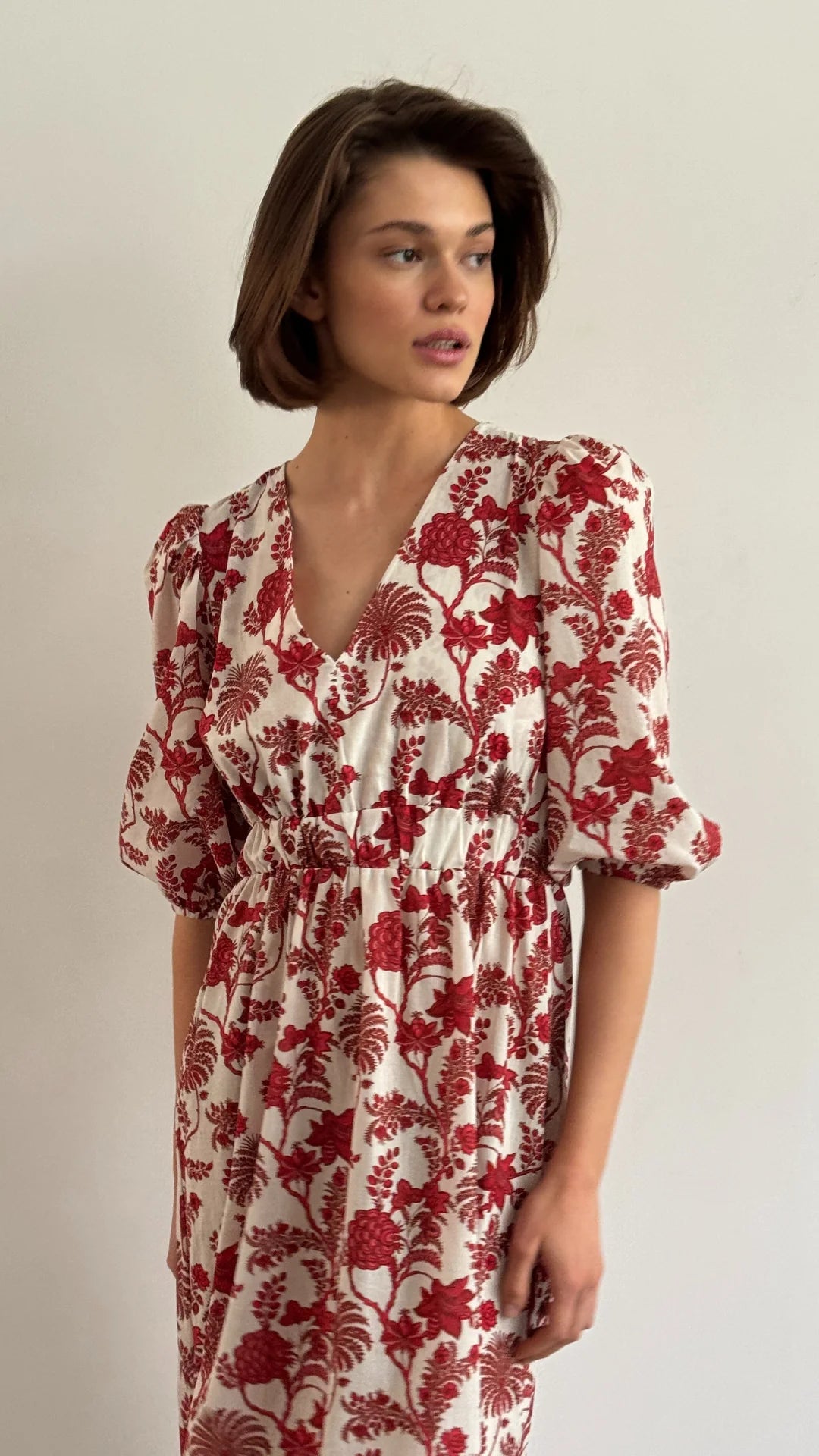 Brooke Print Dress