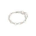 Charm Recycled Cable Chain Bracelet