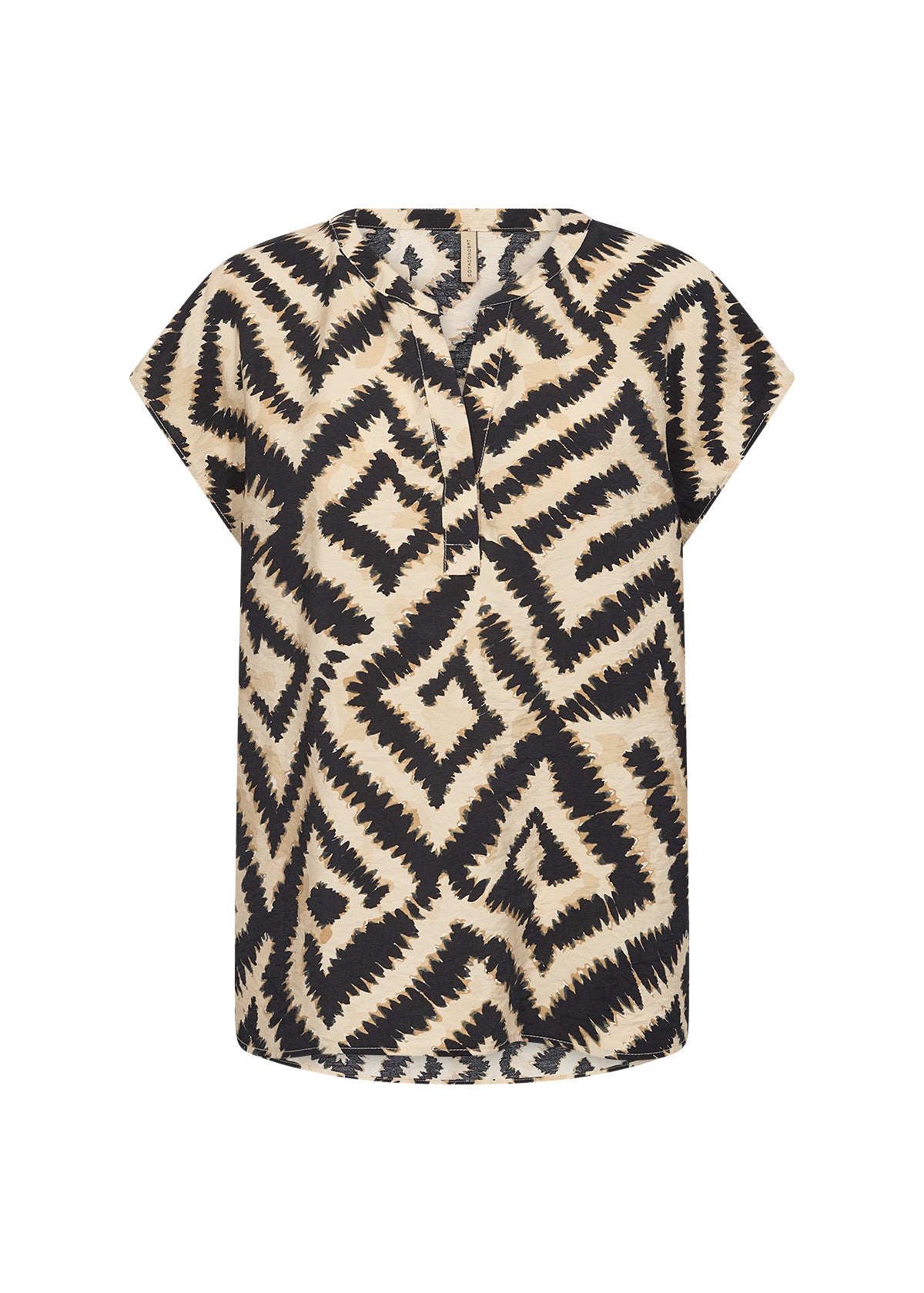 Pixi Geometric Print Blouse