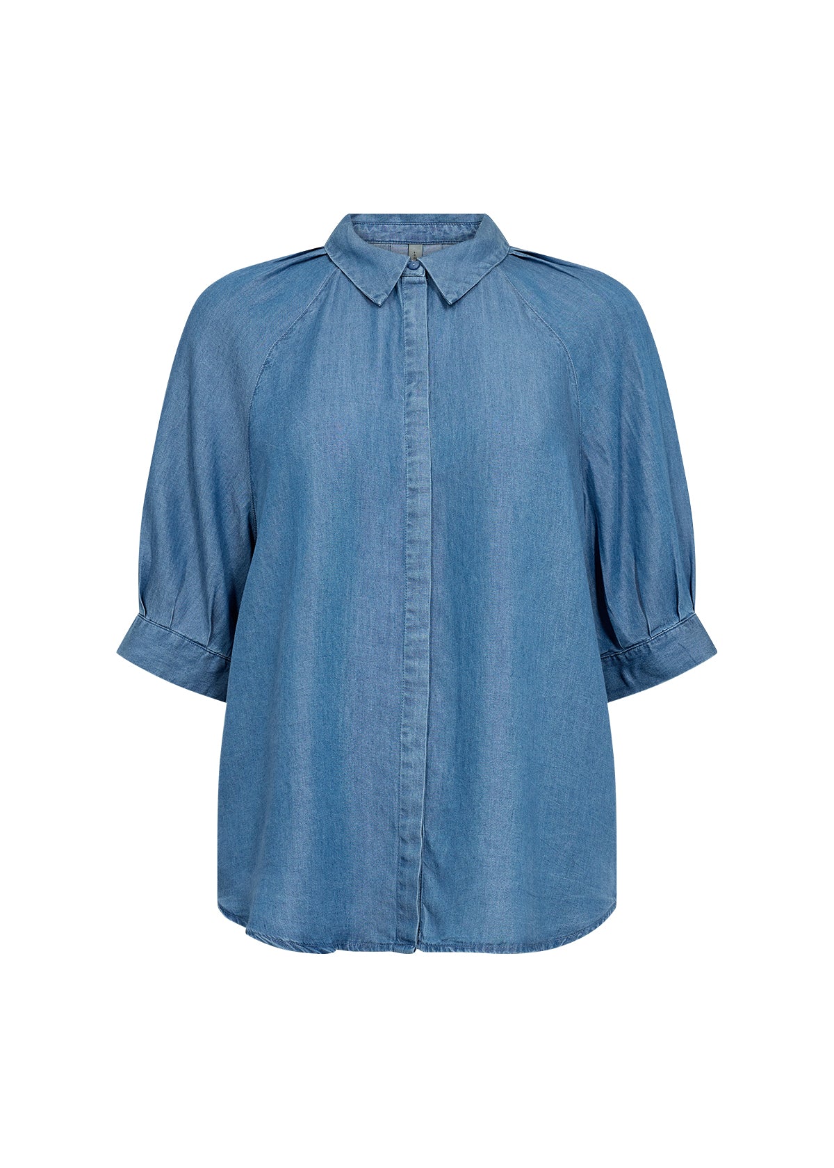 Liv 3/4 Sleeve Soft Denim Shirt