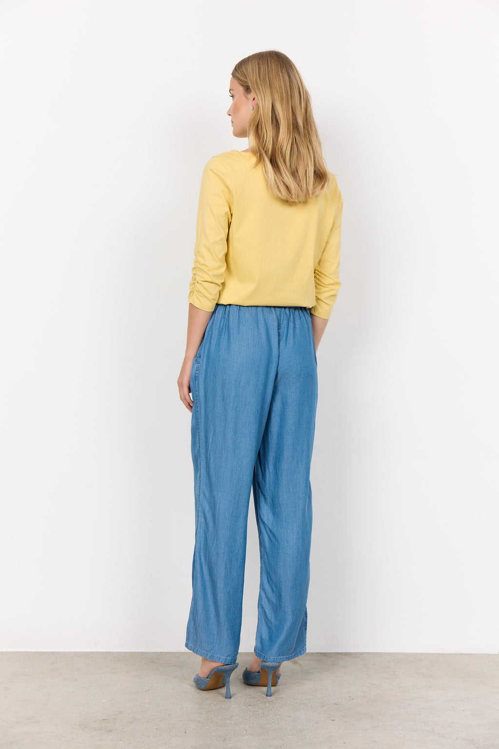 Liv Soft Denim Drawstring Pant