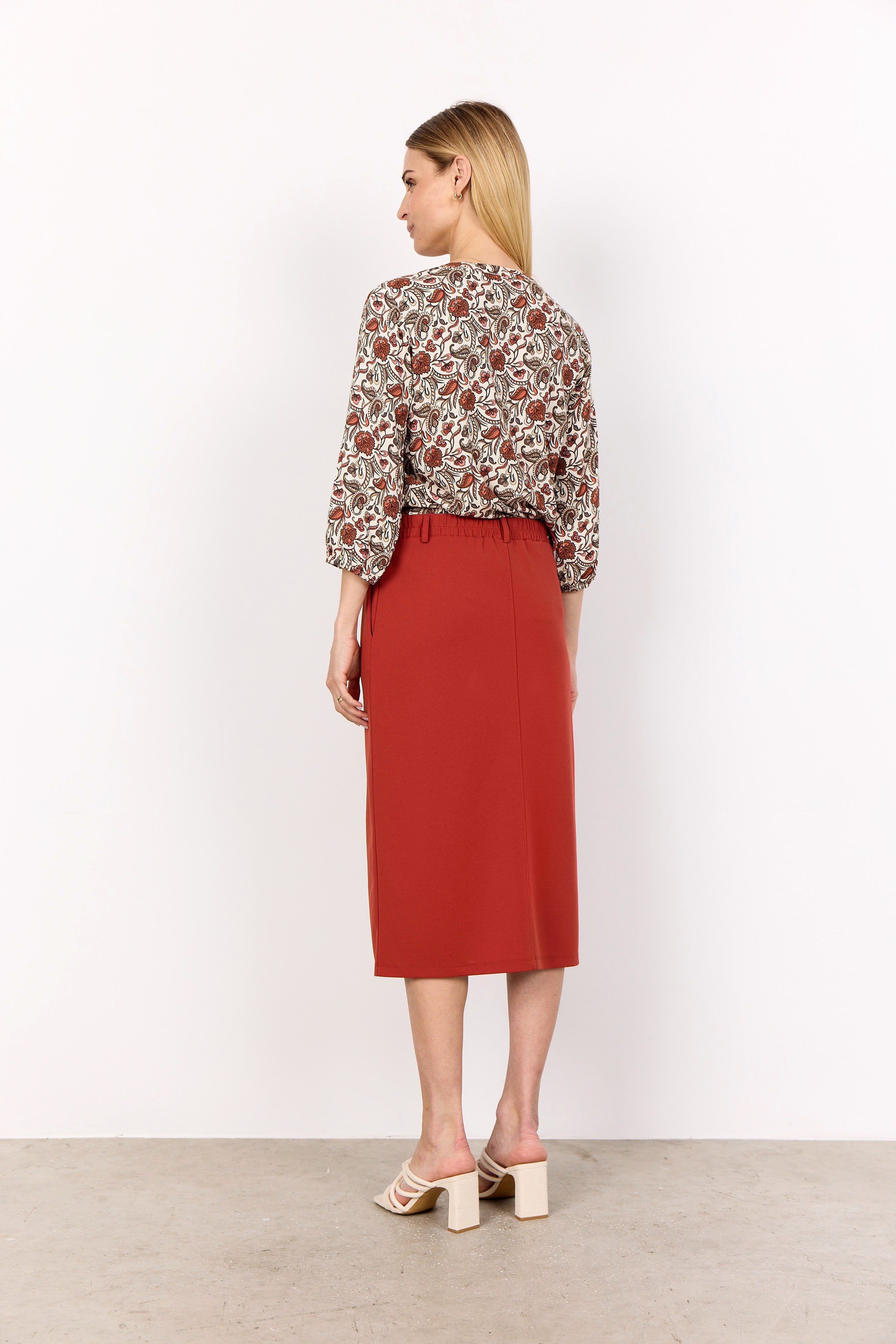 Samea Floral Print Blouse