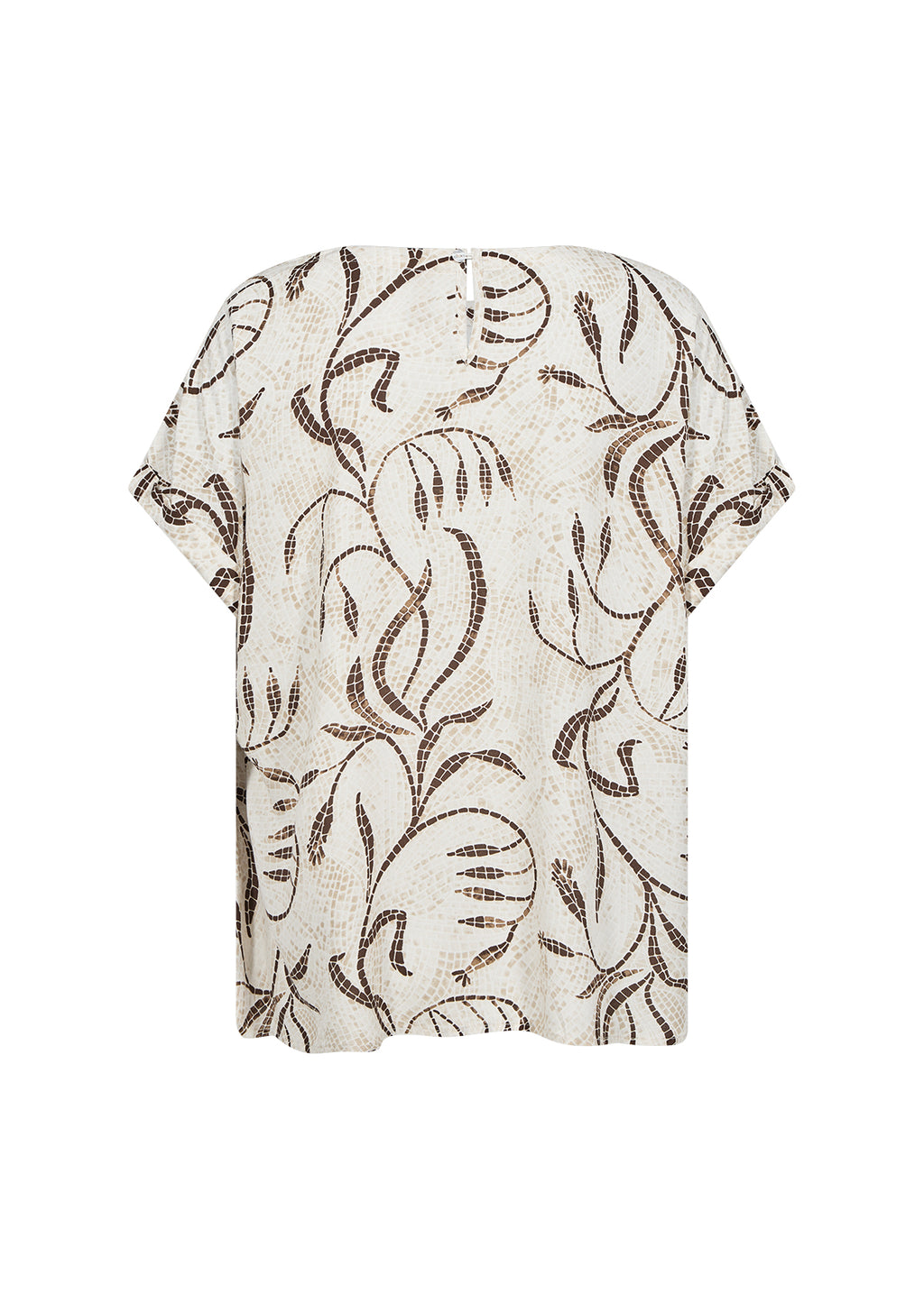 Sabira Mosaic Print Blouse