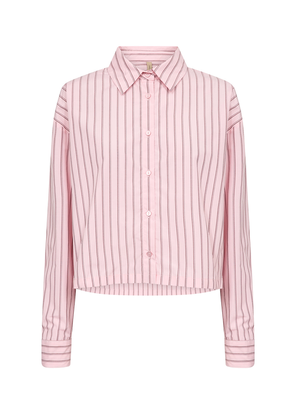 Bardot Striped Button-Down Blouse