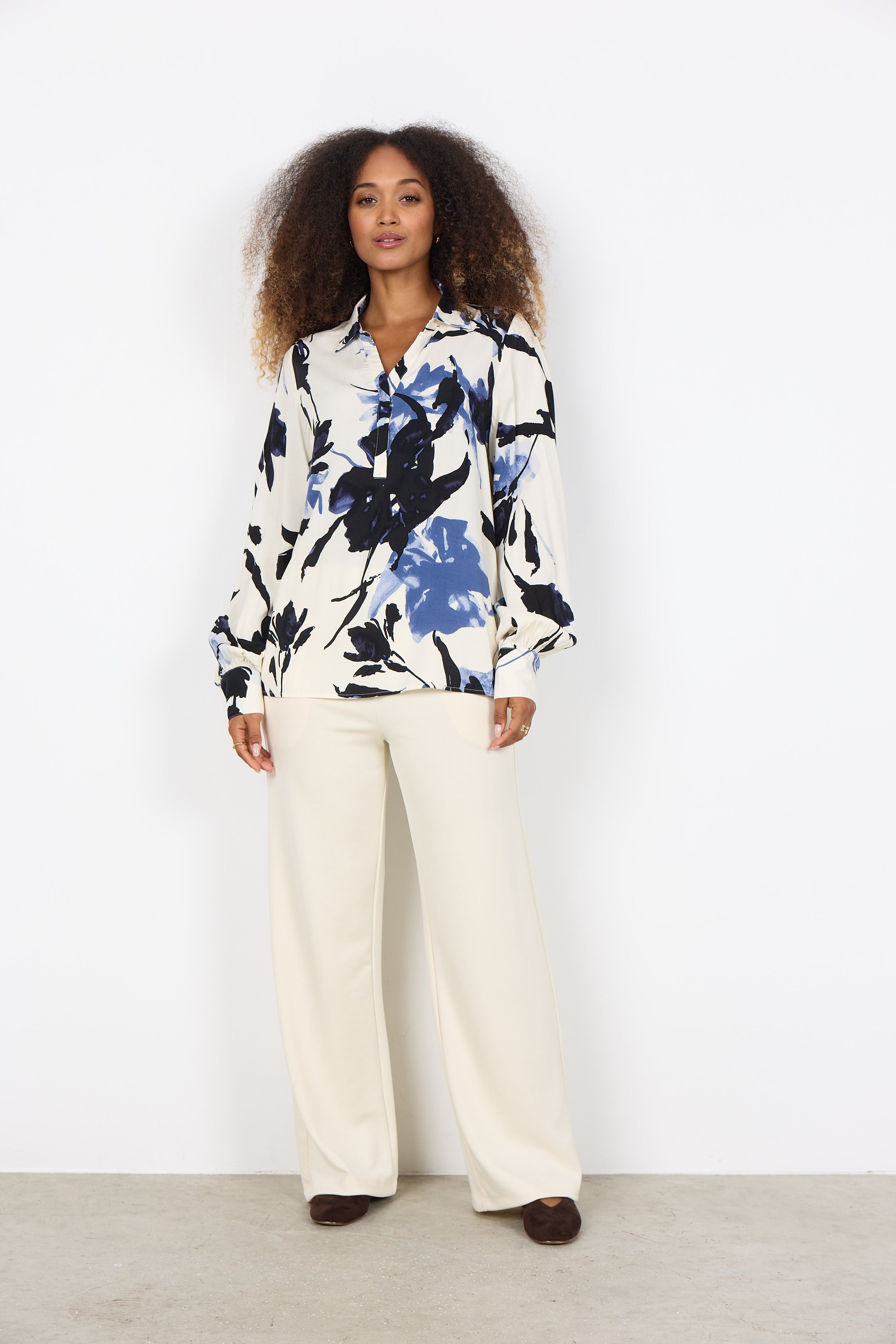 Bene Floral Print Blouse