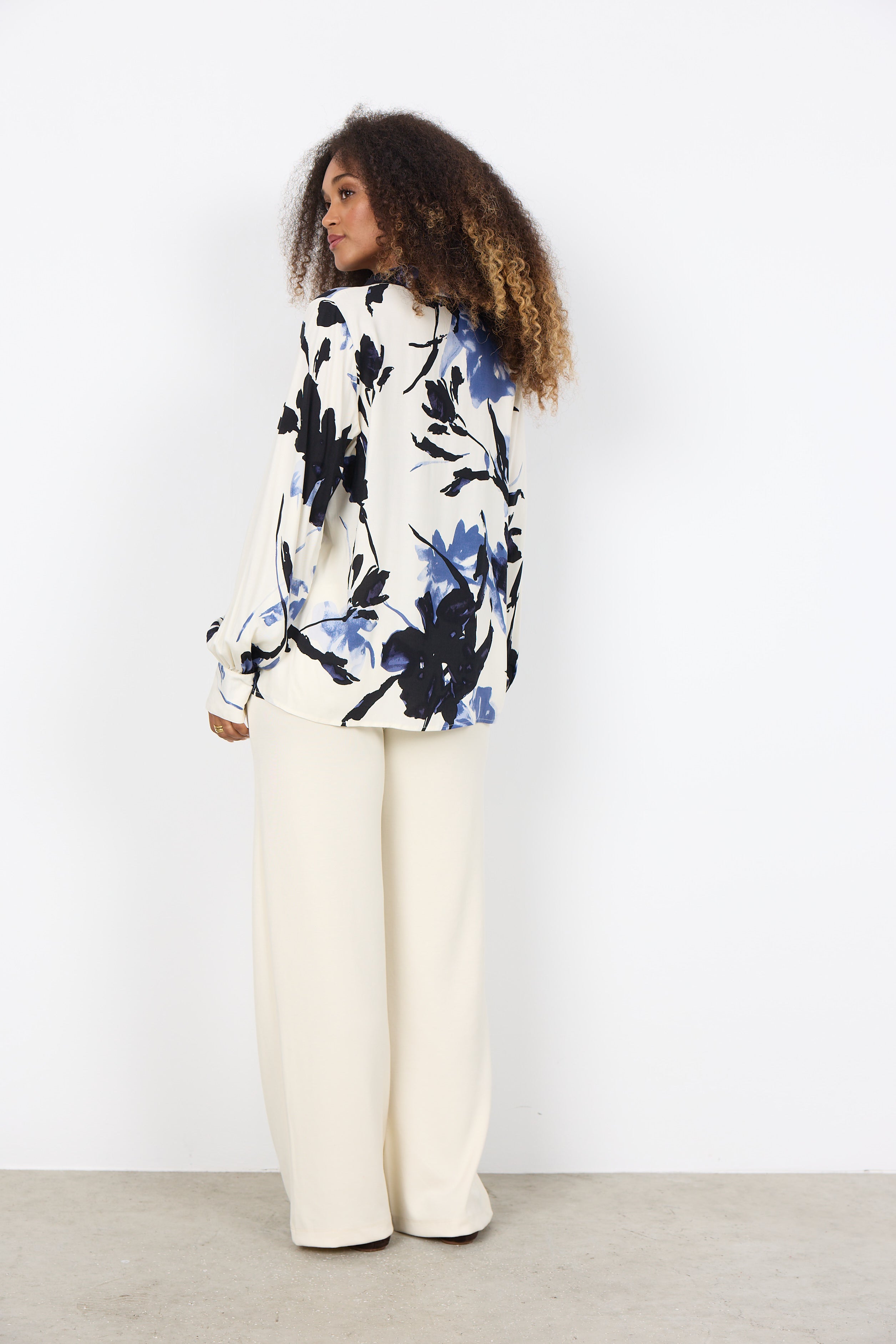 Bene Floral Print Blouse