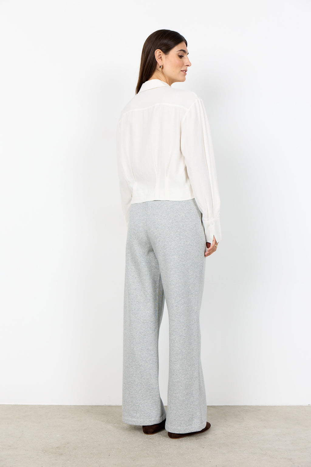 Cala Pleat Detail Button-Up Shirt