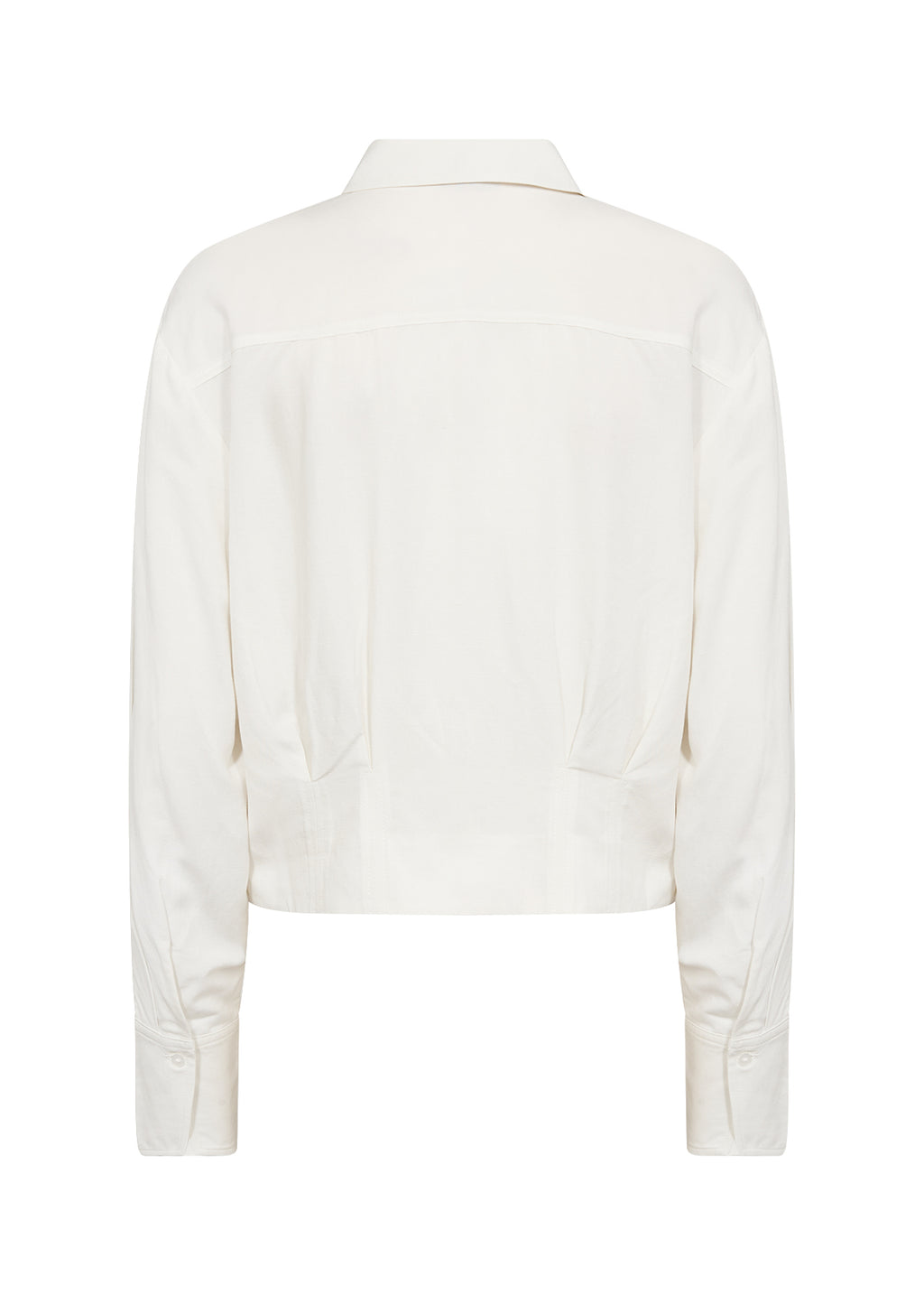Cala Pleat Detail Button-Up Shirt