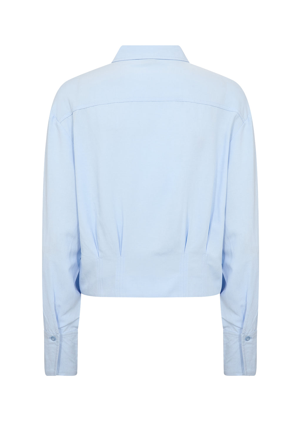 Cala Pleat Detail Button-Up Shirt