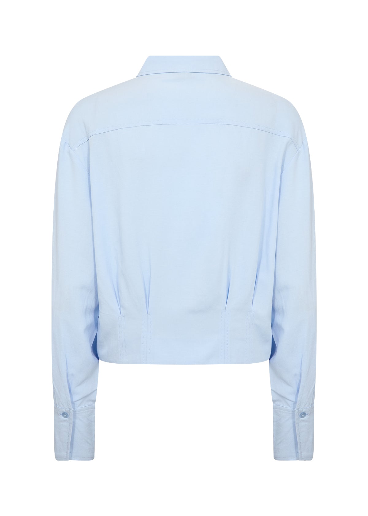 Cala Pleat Detail Button-Up Shirt