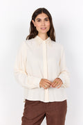 Radia Lace Collar Long Sleeve Blouse