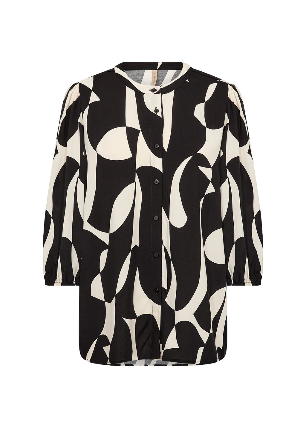 Chanise Geometric 3/4 Sleeve Blouse