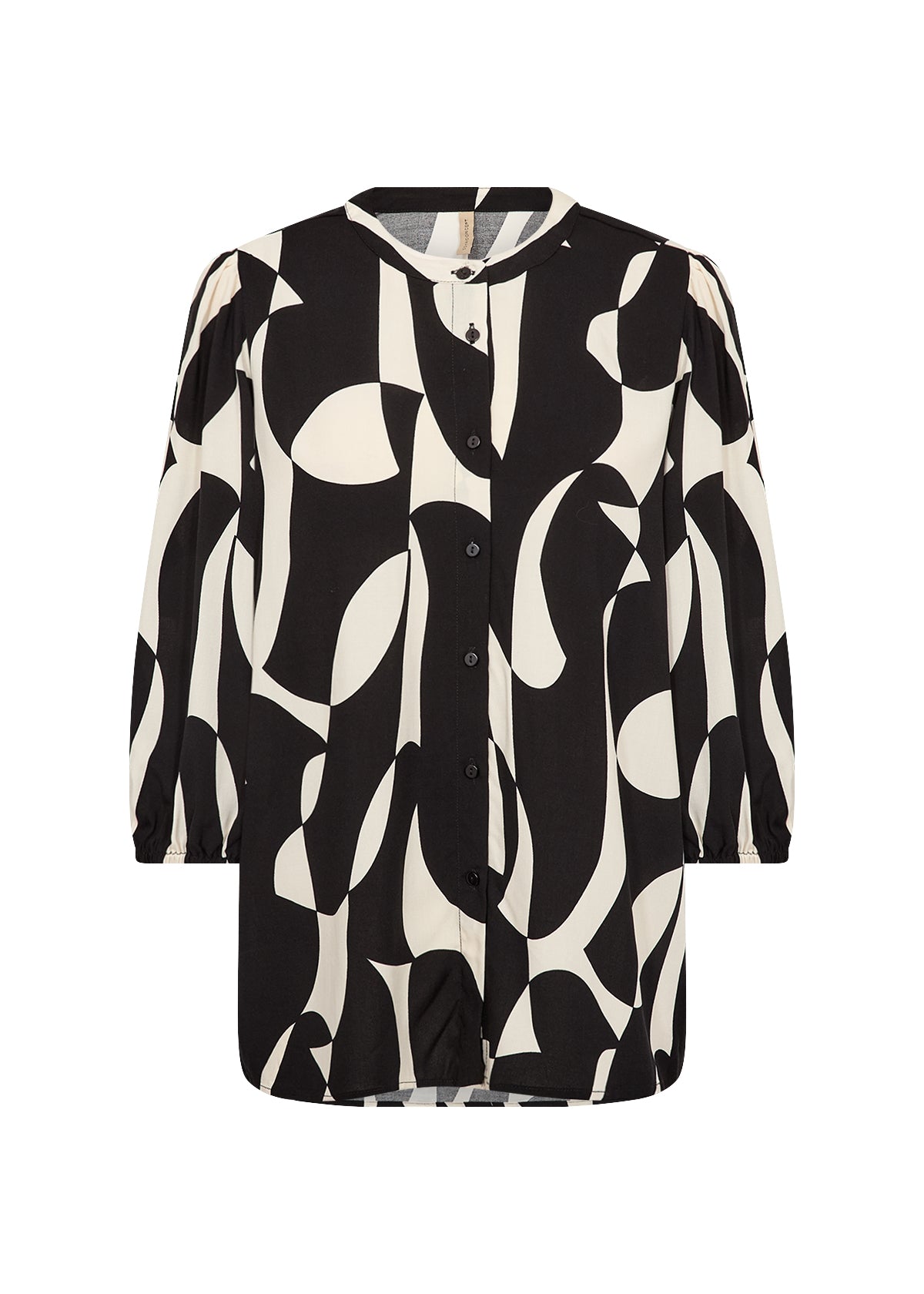 Chanise Geometric 3/4 Sleeve Blouse