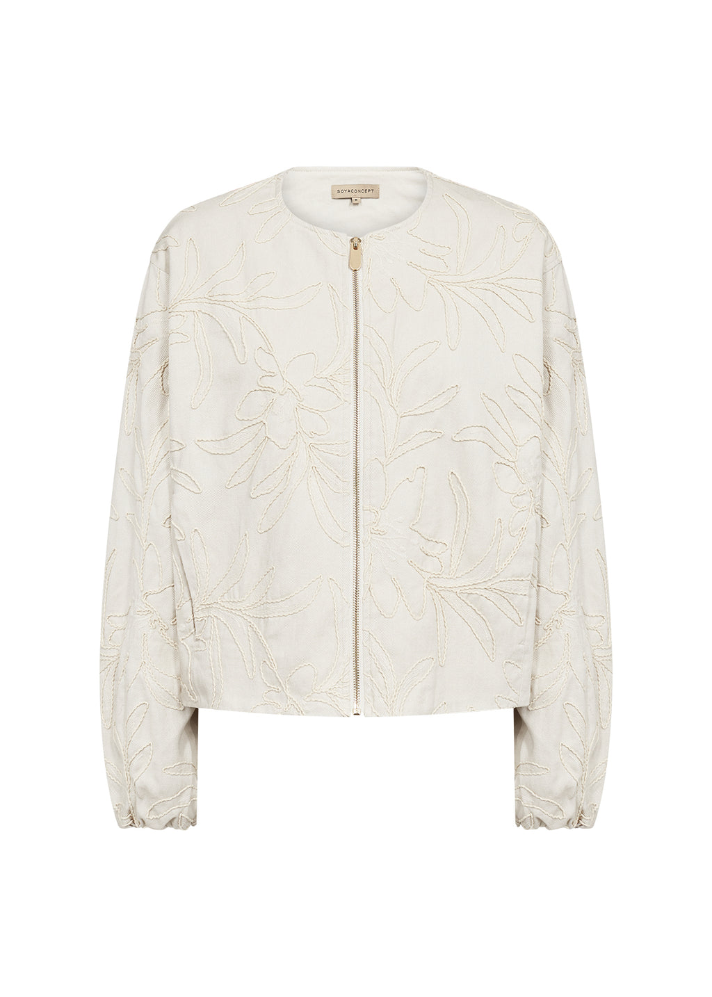 Gerda Cotton Floral Embroidered Jacket