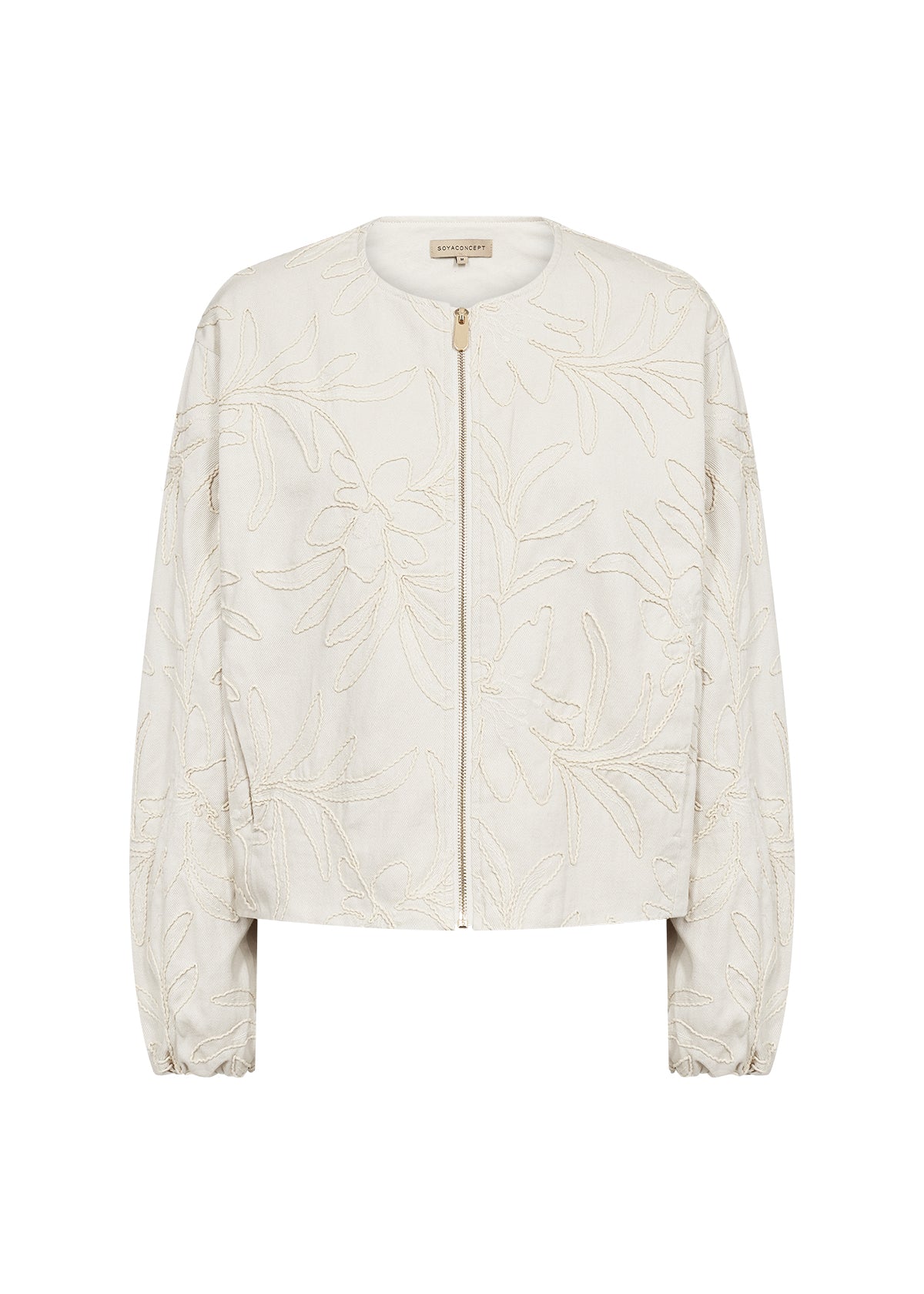 Gerda Cotton Floral Embroidered Jacket