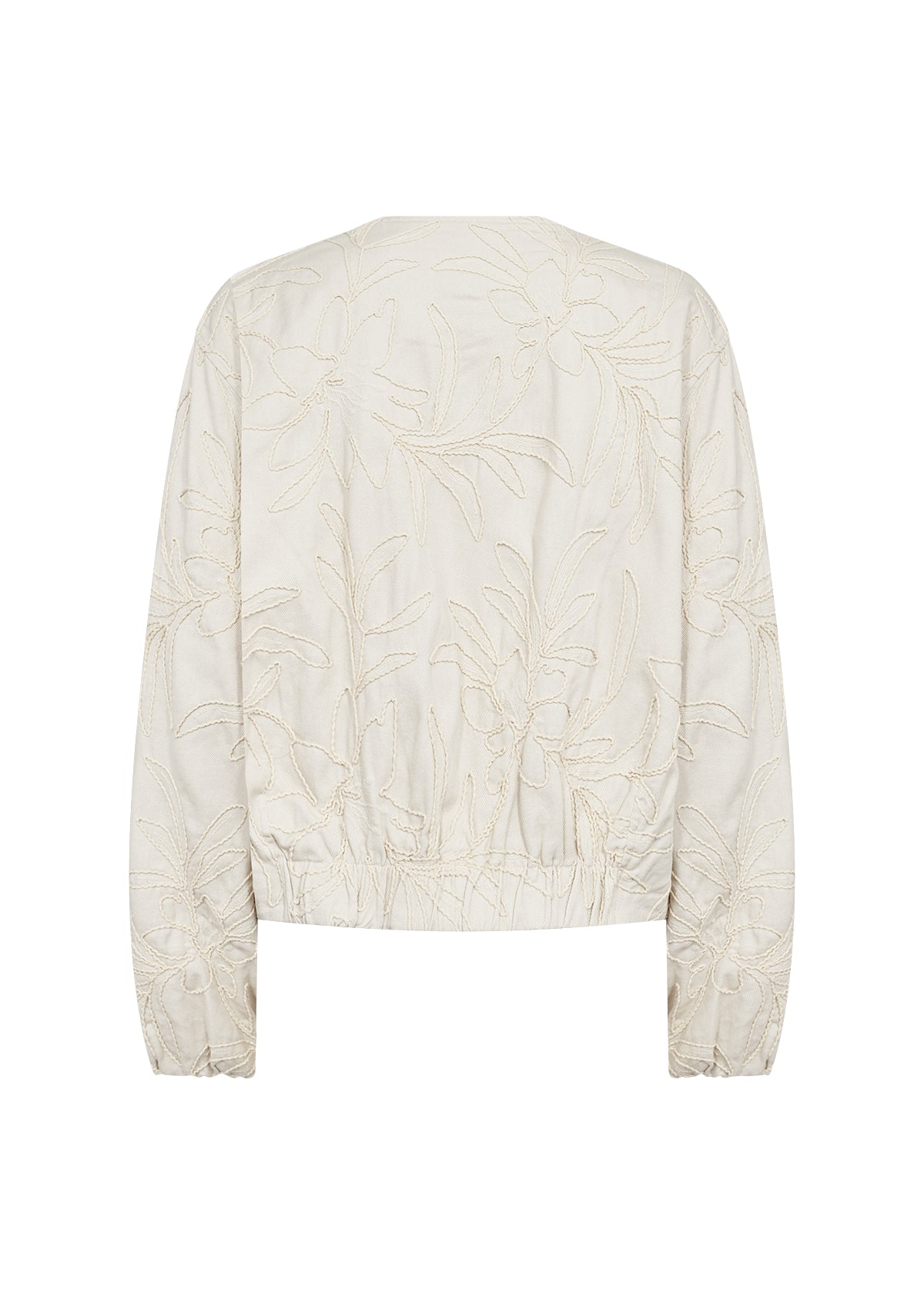 Gerda Cotton Floral Embroidered Jacket