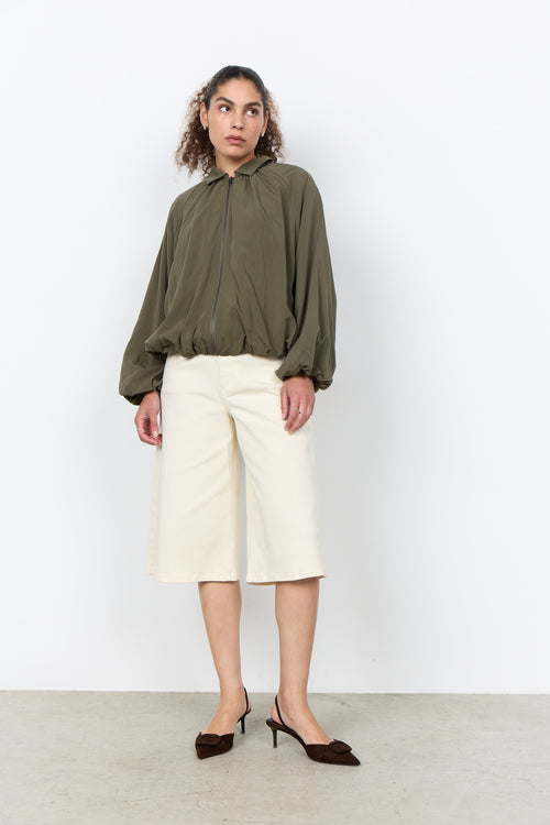 Gadir Bubble Hem Zip Up Jacket