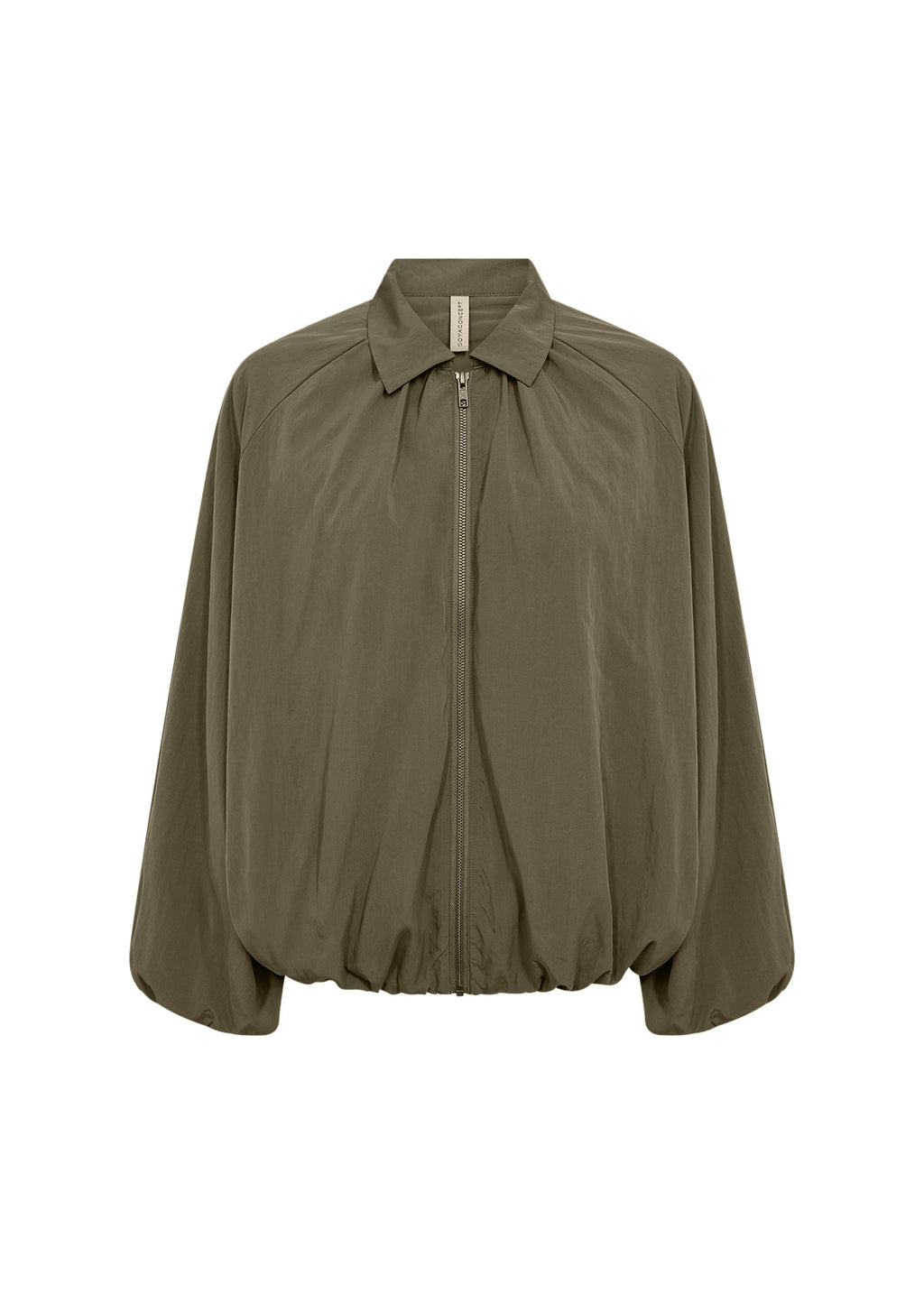 Gadir Bubble Hem Zip Up Jacket