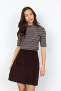 Helin Mid-Thigh Corduroy Skirt