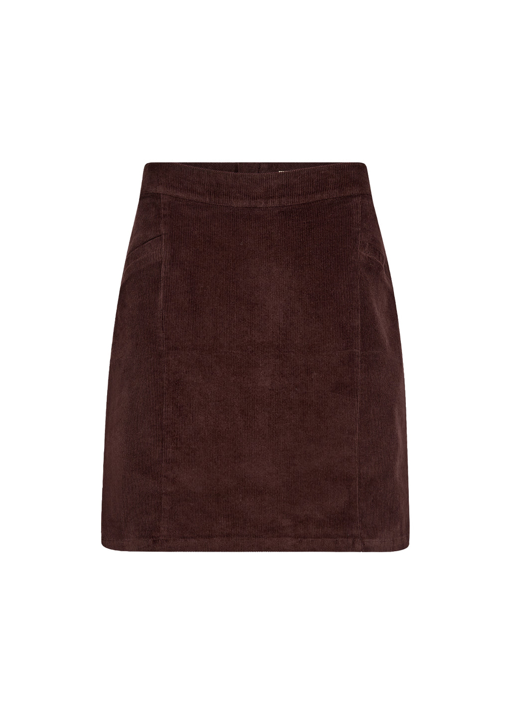 Helin Mid-Thigh Corduroy Skirt