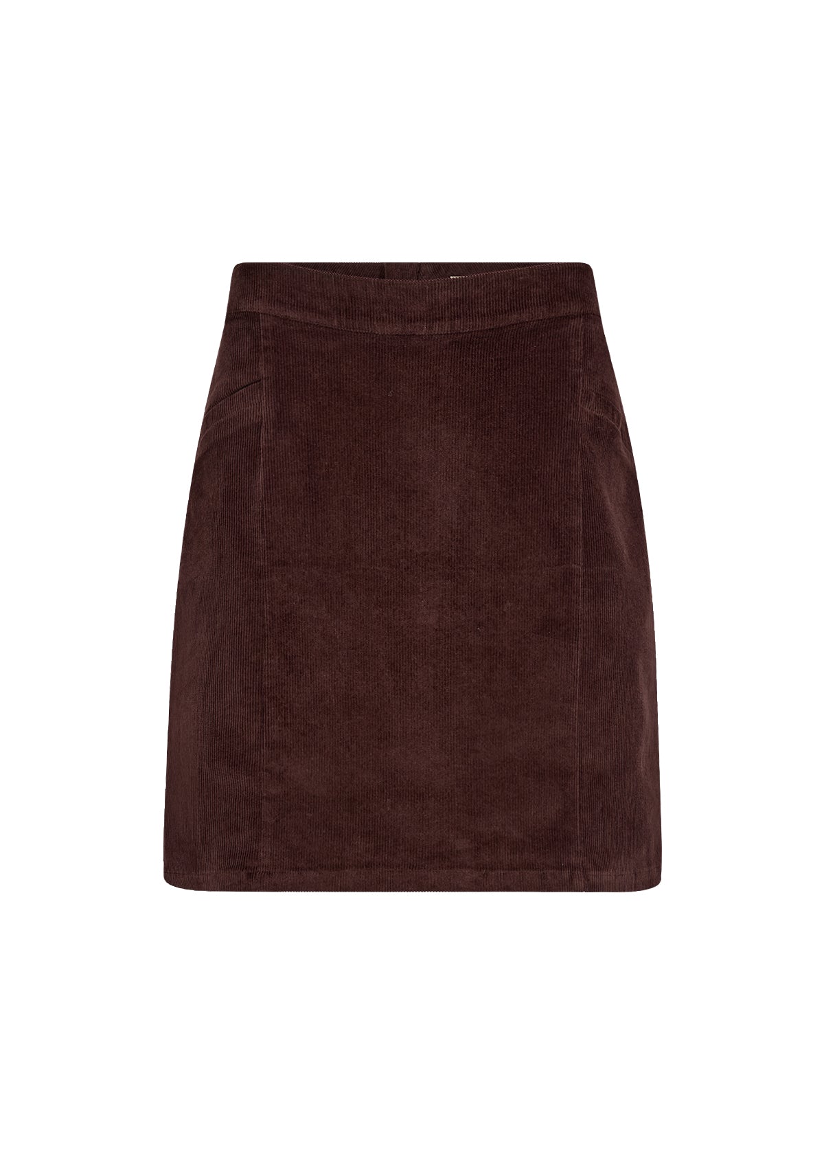 Helin Mid-Thigh Corduroy Skirt