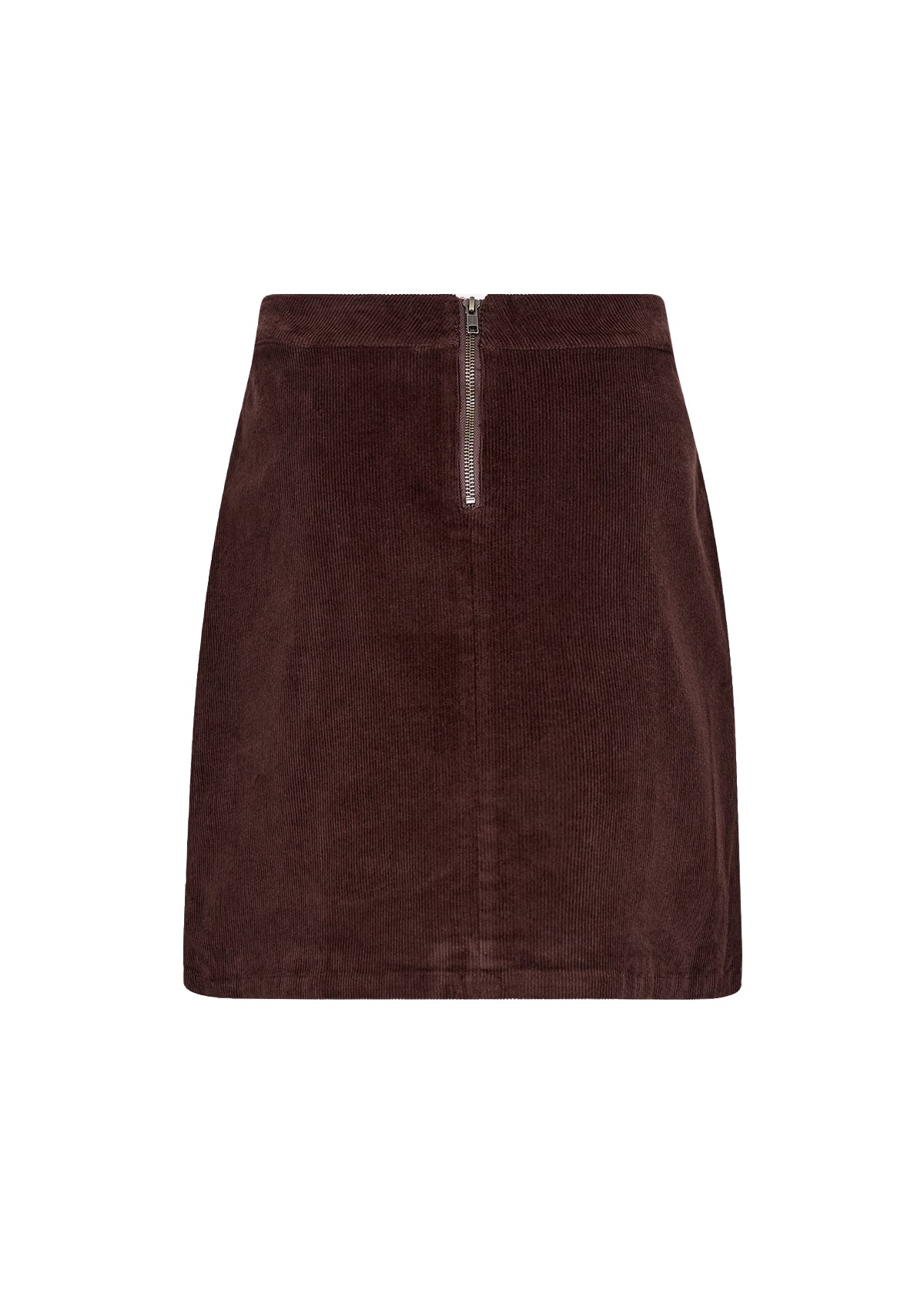 Helin Mid-Thigh Corduroy Skirt