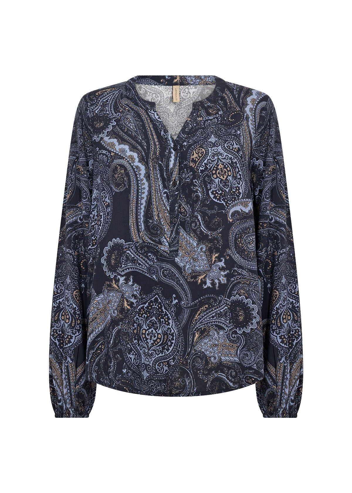 Halna V-Neck Paisley Print Blouse