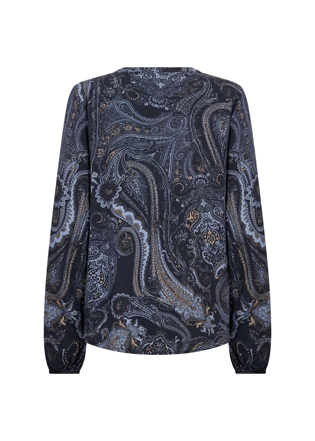 Halna V-Neck Paisley Print Blouse