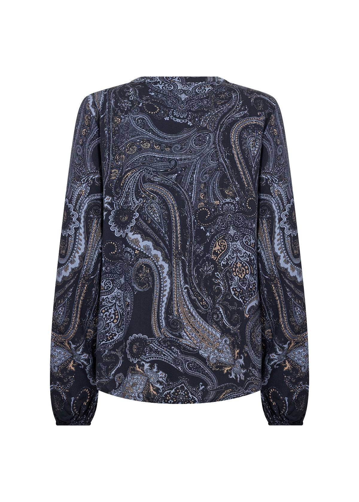 Halna V-Neck Paisley Print Blouse
